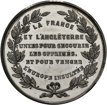 Russie//France, la Sainte Alliance France, Angleterre et Turquie contre la Russie, 1854 Londres