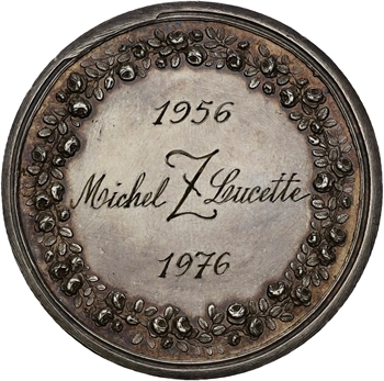 Premier Empire, la Paix de Lunéville, réemployée en médaille de mariage, 1956-1976 Paris