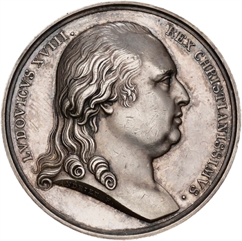 Louis XVIII, mariage du duc de Berry et Marie-Caroline de Naples, 1816 Paris