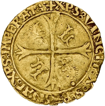 Louis XII, écu d&rsquo;or au porc-épic, Lyon