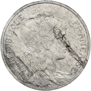 IIIe République, essai de 5 centimes Daniel-Dupuis, aluminium, 1908 Paris