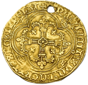 Charles VII, royal d’or 1re émission, La Rochelle
