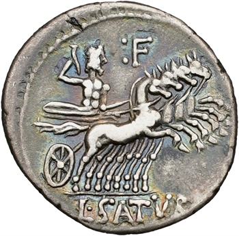 Appuleia, denier, Rome, 104 av. J.-C.