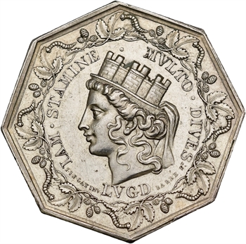 Second Empire, les courtiers pour la soie à Lyon, 1827 (post.) Paris