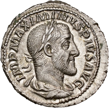 Maximin Ier le Thrace, denier, Rome, 235-236