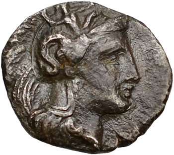 Calabre, Tarente, diobole, c.425-281 av. J.-C