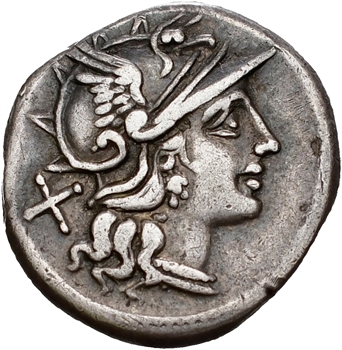 Junia, denier, Rome, 149 av. J.-C.