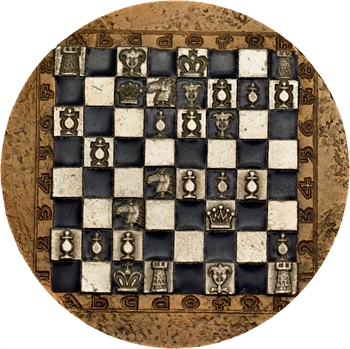 Ve République, les échecs, par René Quivillic, N° 119/250, 1973 Paris