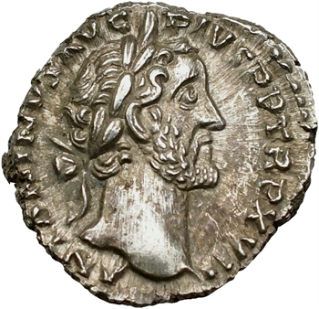 Antonin le Pieux, denier, Rome, 145-161
