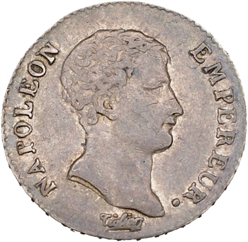Premier Empire, demi-franc calendrier grégorien, 1806 Paris