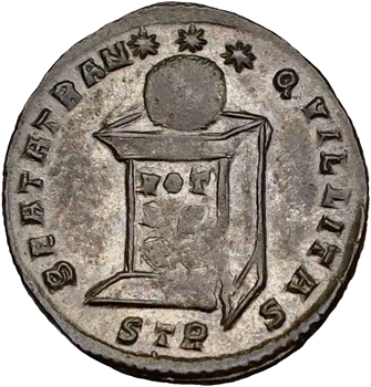 Crispus, nummus, Trèves, 321