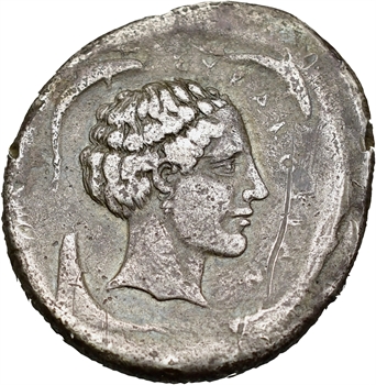 Sicile, Syracuse, tétradrachme, c.466-406 av. J.-C.