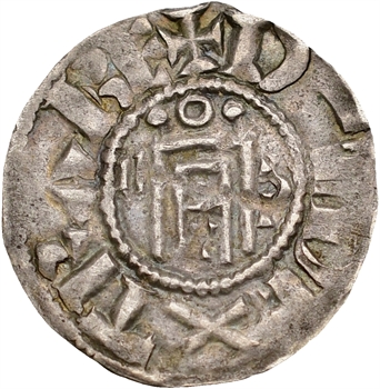 Orléans (vicomté d&rsquo;), denier au nom de Hugues, c.1010-1025