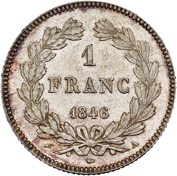 Louis-Philippe Ier, 1 franc, 1846 Paris