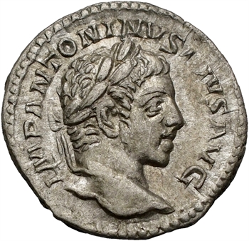 Élagabale, denier, Rome, 221