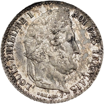 Louis-Philippe Ier, 1/4 franc, 1834 Paris