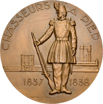 Delamarre (R.) : les chasseurs à pied, 1955 Paris