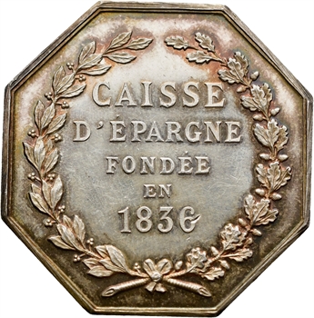 IIIe République, Caisse d’épargne de Perpignan, 1836 (post.) Paris