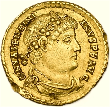 Valentinien II, solidus, Trèves, 373-375