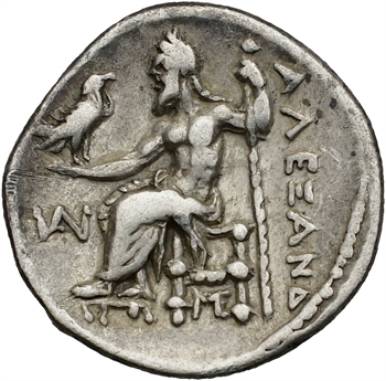 Macédoine, Alexandre le Grand, drachme, Milet, c.323-319 av. J.-C