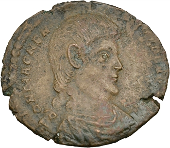 Magnence, double maiorina, Trèves, 353