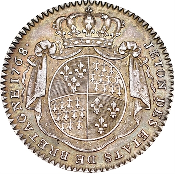 Louis XVI, les États de Bretagne, 1768 Paris