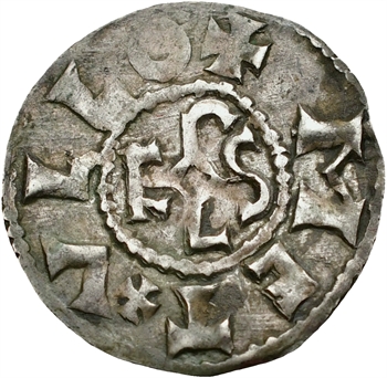 Charles le Chauve, denier, Melle