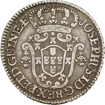 Portugal, Joseph Ier, 6 macutas, 1770 Lisbonne