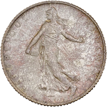 IIIe République, 1 franc Semeuse, 1914 Castelsarrasin