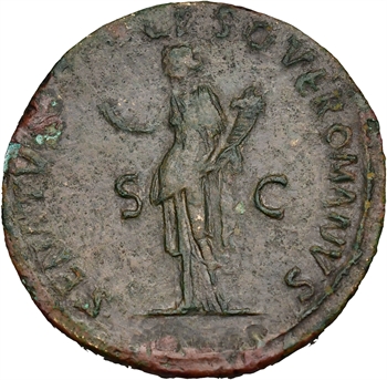 Trajan, sesterce, Rome, 116