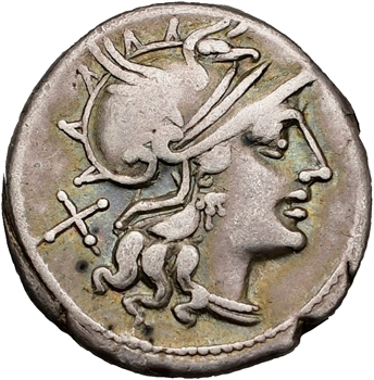 Junia, denier, Rome, 149 av. J.-C.