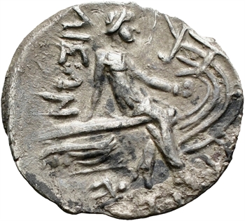 Eubée, tétrobole, Histiaia, IIe s. av. J.-C.