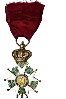 France, Second Empire, Légion d&rsquo;Honneur en or et argent