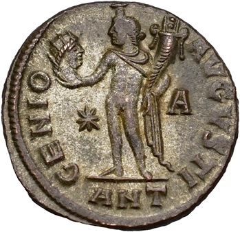 Maximin II Daia, follis ou nummus, Antioche, 312