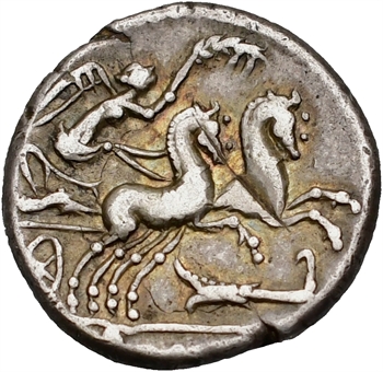 Cipia, denier, Rome, c.115-114 av. J.-C.