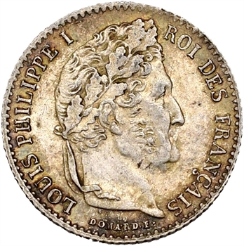 Louis-Philippe Ier, 1/4 franc, 1832 Rouen