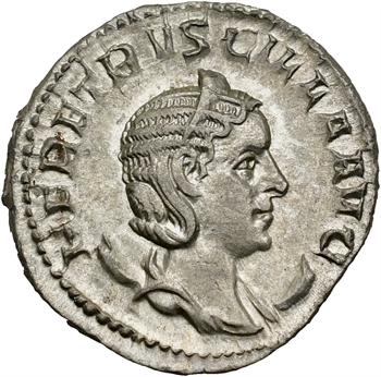 Hérennia Etruscille, antoninien, Rome, 250