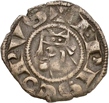 Languedoc, Viviers (évêché de), denier anonyme, c.1200-1250