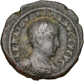 Égypte, Valérien Ier, tétradrachme, Alexandrie, 255-256
