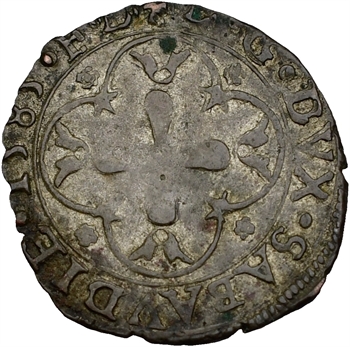 Savoie (duché de), Charles-Emmanuel Ier, parpaiolle, 1585 Bourg-en-Bresse