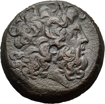 Egypte, Ptolémée VI, moyen bronze, Alexandrie, c.170-145 av. J.-C.
