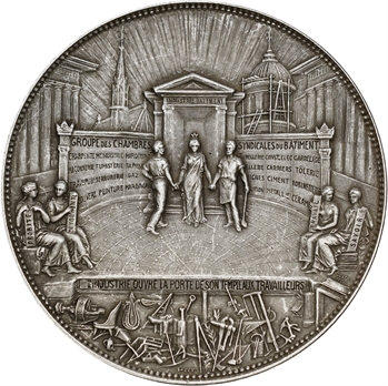 IIIe République, prix des Chambres syndicales du département de la Seine, par Saget et Costil, 1921 Paris