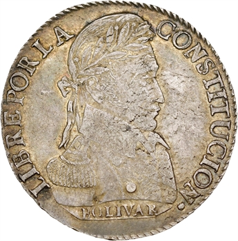Bolivie (République de), 8 soles, 1839 Potosi