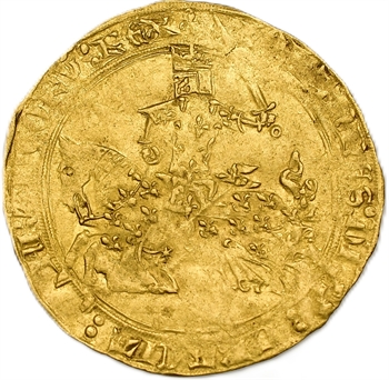 Jean II le Bon, franc à cheval