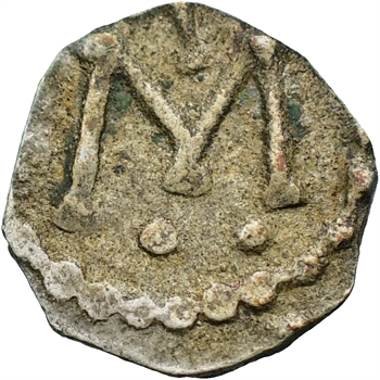 Marseille, denier buste à droite du patrice Nemfidius, c.700-730