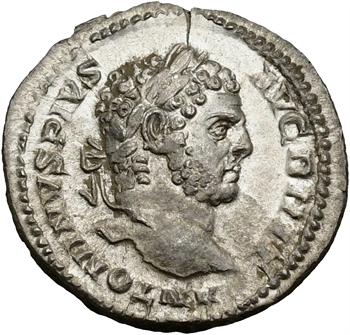 Caracalla, denier, Rome, 210-213