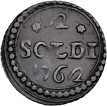 Corse, 2 soldi, 1762 Murato