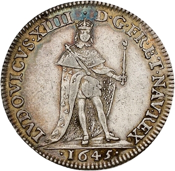 Louis XIV, Bourgogne, le Parlement de Dijon, 1645 Paris