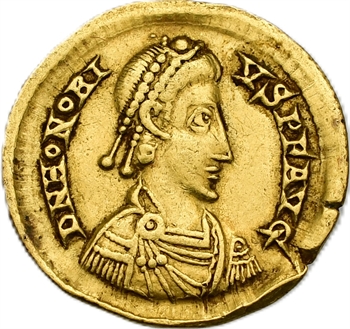 Honorius, solidus, Ravenne, 395-423