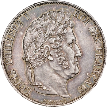 Louis-Philippe Ier, 5 francs IIIe type Domard, 1848 Paris